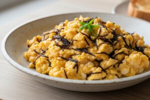 ウワサのお客さまのレシピ・カルシウムスクランブルエッグ