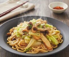 どさんこワイド179のレシピ・カレーあんかけ焼きそば