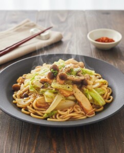 どさんこワイド179のレシピ・カレーあんかけ焼きそば