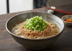 どさんこワイド179のレシピ・ネギだくジャコにゅうめん