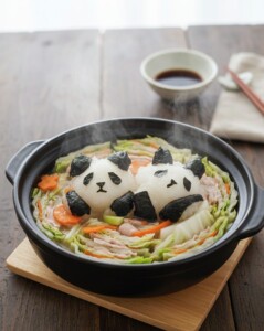 あさイチのレシピ・パンダ鍋