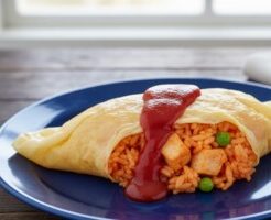 あさイチのレシピ・ライスペーパーオムライス