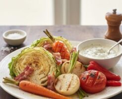 なないろ日和のレシピ・冬野菜のローストサラダ