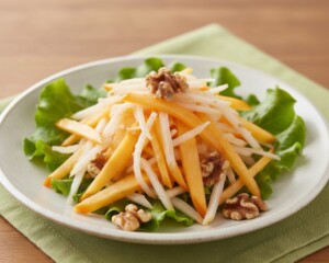 どさんこワイド179のレシピ・大根と柿のサラダ