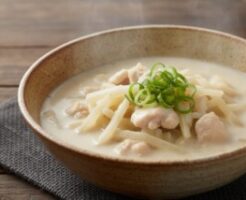 どさんこワイド179のレシピ・大根と鶏の柚子胡椒クリーム煮