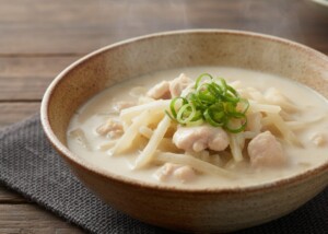 どさんこワイド179のレシピ・大根と鶏の柚子胡椒クリーム煮