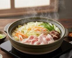 沸騰ワード10のレシピ・梅鍋