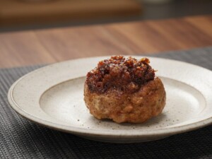 ラヴィットのレシピ・焼きリンゴハンバーグ