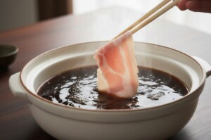 あさイチのレシピ・紅茶しゃぶしゃぶ