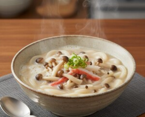 DAIGOも台所のレシピ・豆乳温麺