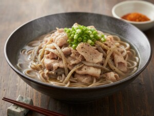 どさんこワイド179のレシピ・豚ゴボウ蕎麦
