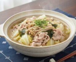 ヒルナンデスのレシピ・豚肉と白菜のしょうが蒸し