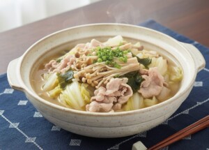 ヒルナンデスのレシピ・豚肉と白菜のしょうが蒸し
