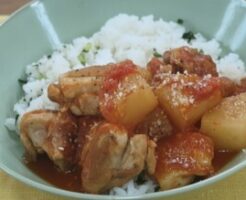 あさイチのレシピ・鶏肉と大根のトマト煮