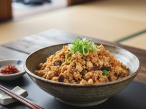 キューピー3分クッキングのレシピ・鶏豆腐そぼろ