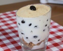 ひるおびのレシピ・黒豆きなこの和チーズデザート