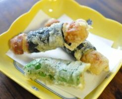 DAIGOも台所のレシピ・ちくわと明太子の磯辺揚げ