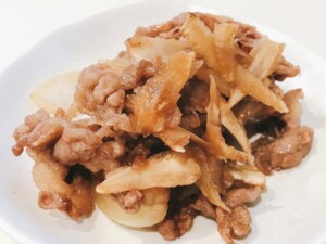 どさんこワイド179のレシピ・豚肉とゴボウのしぐれ煮