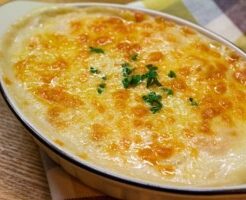 ヒルナンデスのレシピ・誠に旨いねぎグラタン