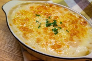 ヒルナンデスのレシピ・誠に旨いねぎグラタン