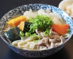 キューピー3分クッキングのレシピ・ほうとう風うどん