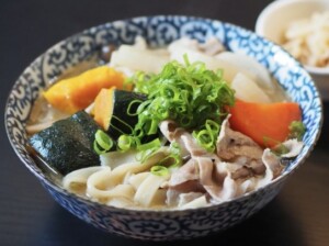 キューピー3分クッキングのレシピ・ほうとう風うどん