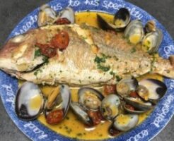 ぺこもぐキッチンのレシピ・タイのアクアパッツァ