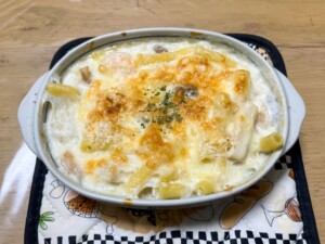 きょうの料理ビギナーズのレシピ・マカロニグラタン