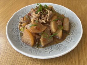 あさイチのレシピ・半干し大根と豚肉のうま煮