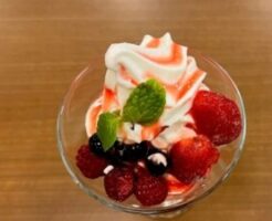 きょうの料理のレシピ・いちごのアイスクリーム