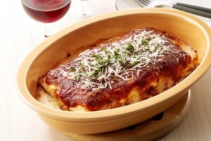 ノンストップのレシピ・チーズとホウレンソウのラザニア