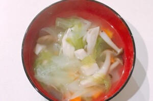 あさイチのレシピ・野菜スープ