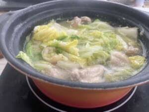 あさイチのレシピ・白菜漬けと豚バラ肉の小鍋