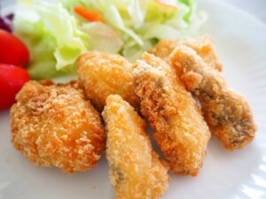 キューピー3分クッキングのレシピ・たらのベーコン巻きフライ