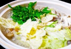 ノンストップのレシピ・白菜のヨーグルト漬け酸っぱ鍋