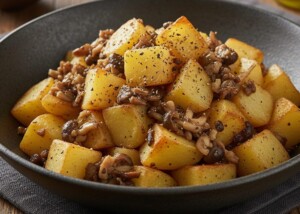 きょうの料理のレシピ・きのこポテト