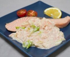 ノンストップのレシピ・しっとりサーモンの和風ソースがけ