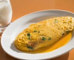 きょうの料理のレシピ・たくあんオムレツ