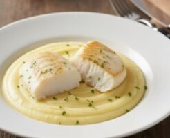 キューピー3分クッキングのレシピ・たらソテー じゃが芋ソース