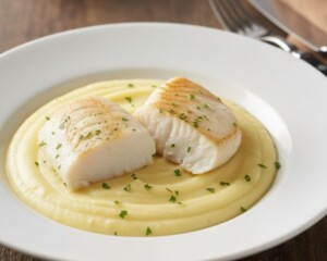 キューピー3分クッキングのレシピ・たらソテー じゃが芋ソース