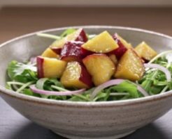 トリセツショーのレシピ・にんにく水カラメルさつまいもサラダ