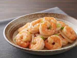 DAIGOも台所のレシピ・エビの辛味炒め