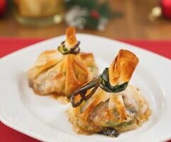 沸騰ワード10のレシピ・カキとホタテの包み焼き