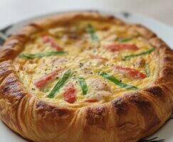 ウワサのお客さまのレシピ・カニキッシュ