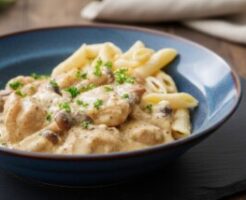 ノンストップのレシピ・カルボナーラチキン