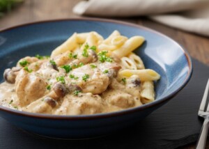 ノンストップのレシピ・カルボナーラチキン