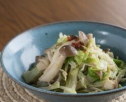 どさんこワイド179のレシピ・キャベツとジャコのみそ炒め煮