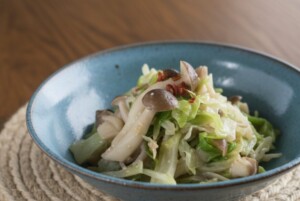 どさんこワイド179のレシピ・キャベツとジャコのみそ炒め煮