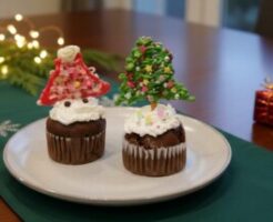 食卓のひみつのレシピ・ココアのデコレーションケーキ