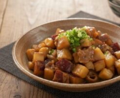 相葉マナブのレシピ・サツマイモの味噌カレー煮